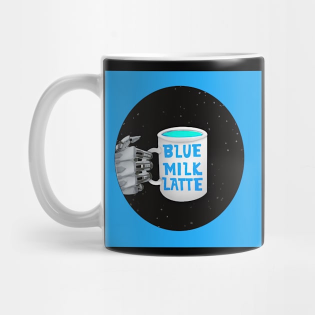 Blue Milk Latte Logo by BlueMilkLatte